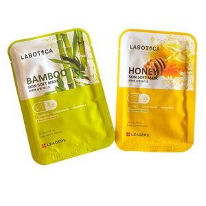 LABOTICA Bamboo and Honey Skin Soft Masks